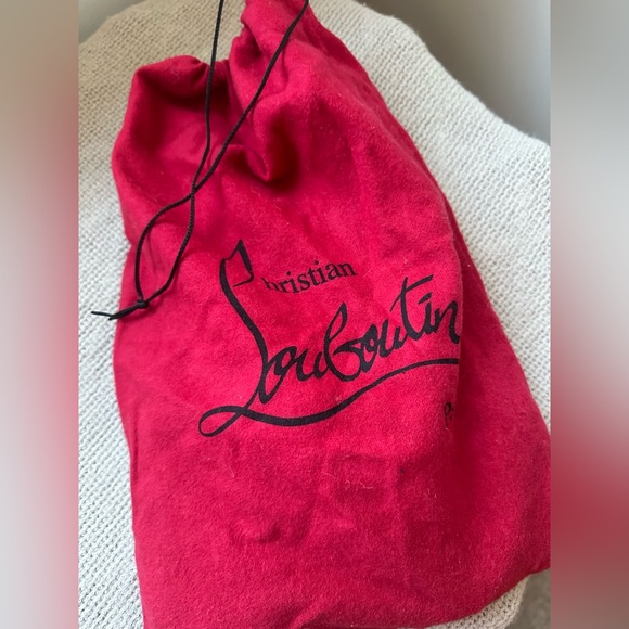 Christian Louboutin GALERIA Studded Ankle Strap Flat Sandals - Picture 5 of 6